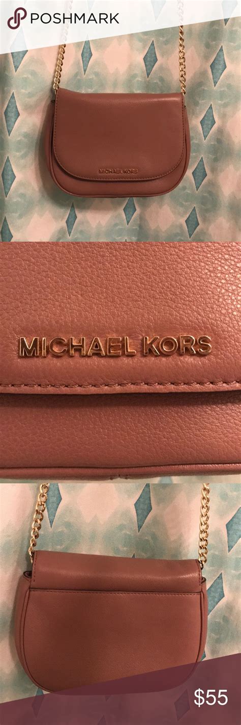 michael kors bedford small leather crossbody dusty rose|Bedford Legacy Extra.